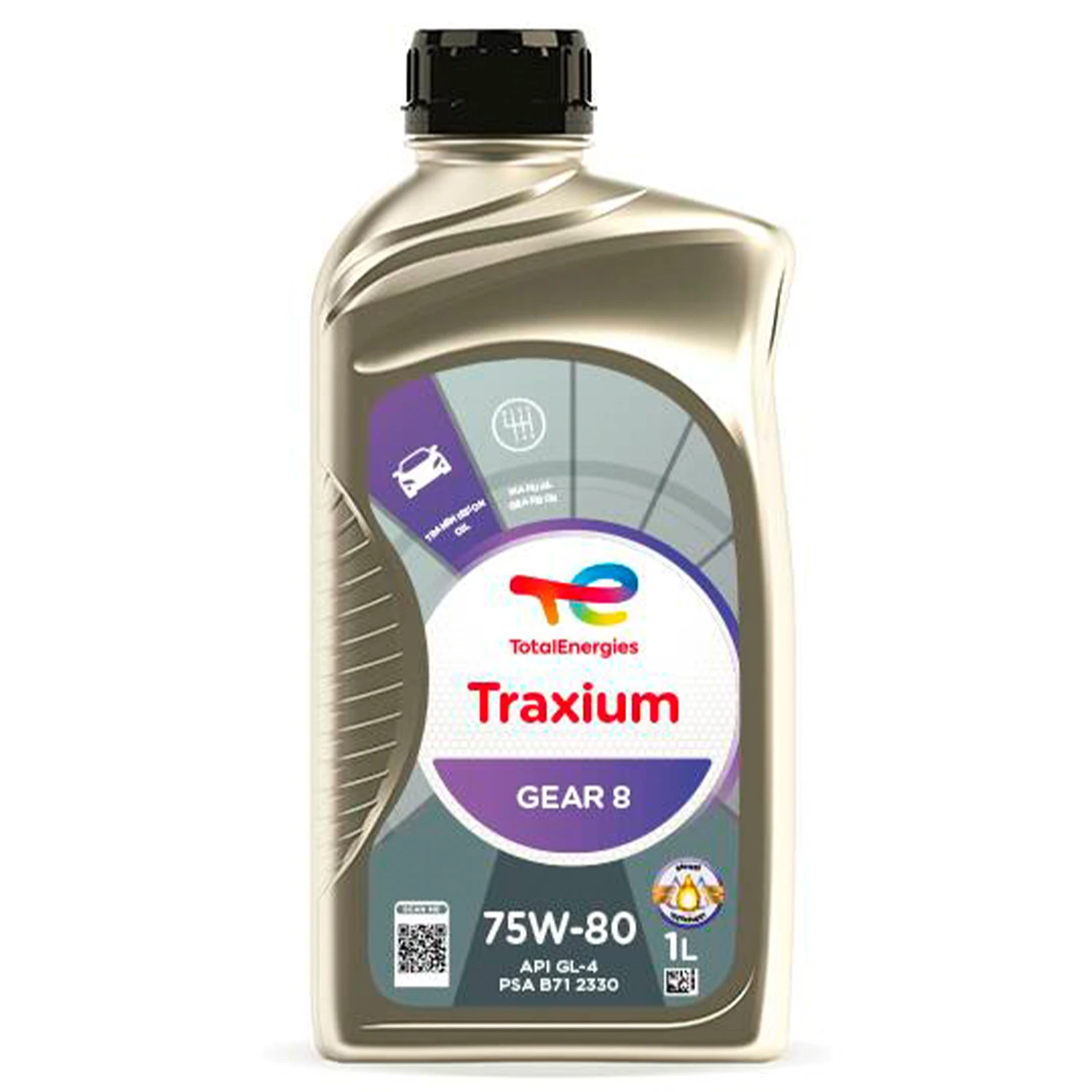 Олива трансмісійна TOTAL Traxium Gear 8 GL-4 75W-80 1 л (214082)