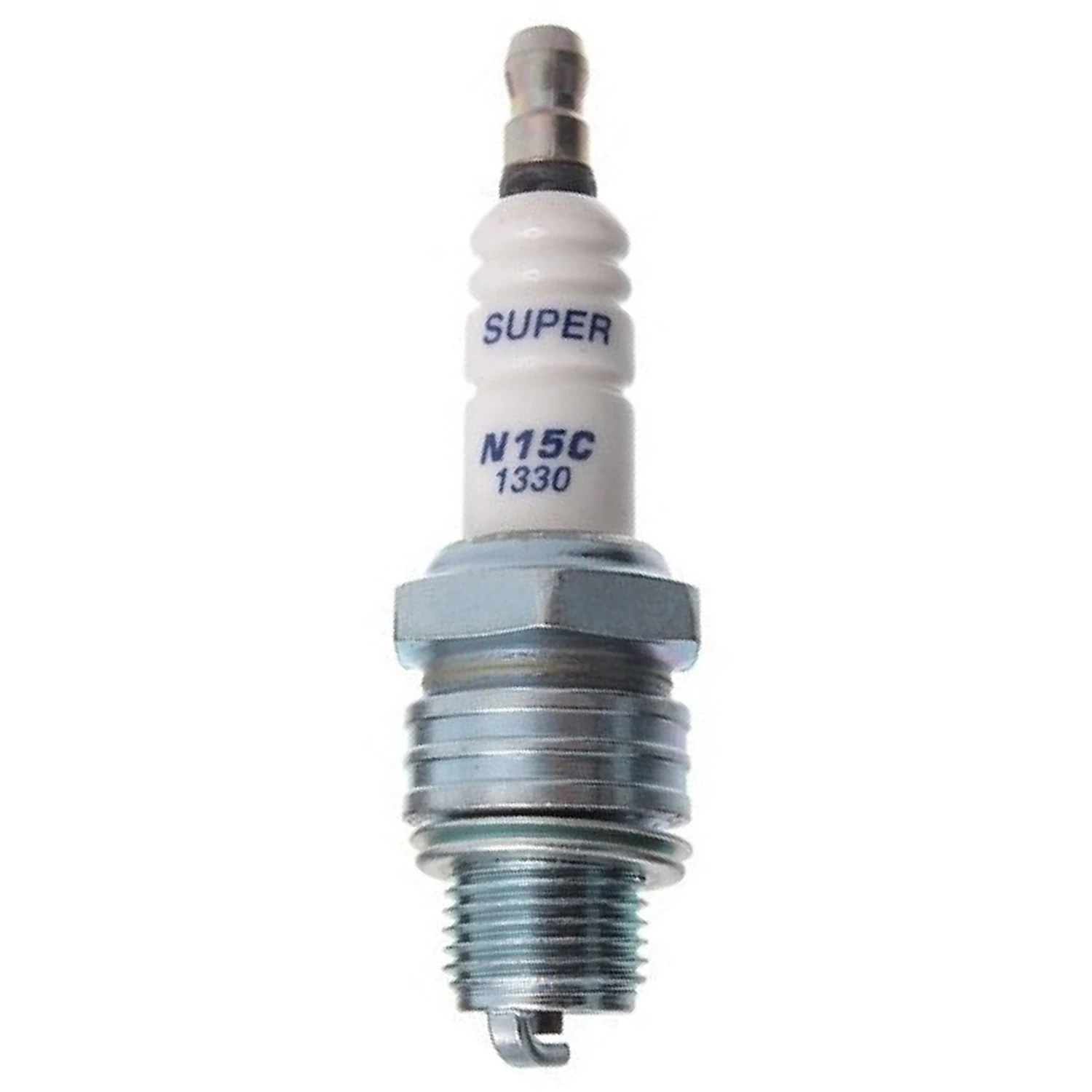 Свічки запалювання BRISK мото 2T N15C MT, CZ, JAWA, МALAGUTI 1 шт коротка різьба d = 12,7 mm (1330 N15C)