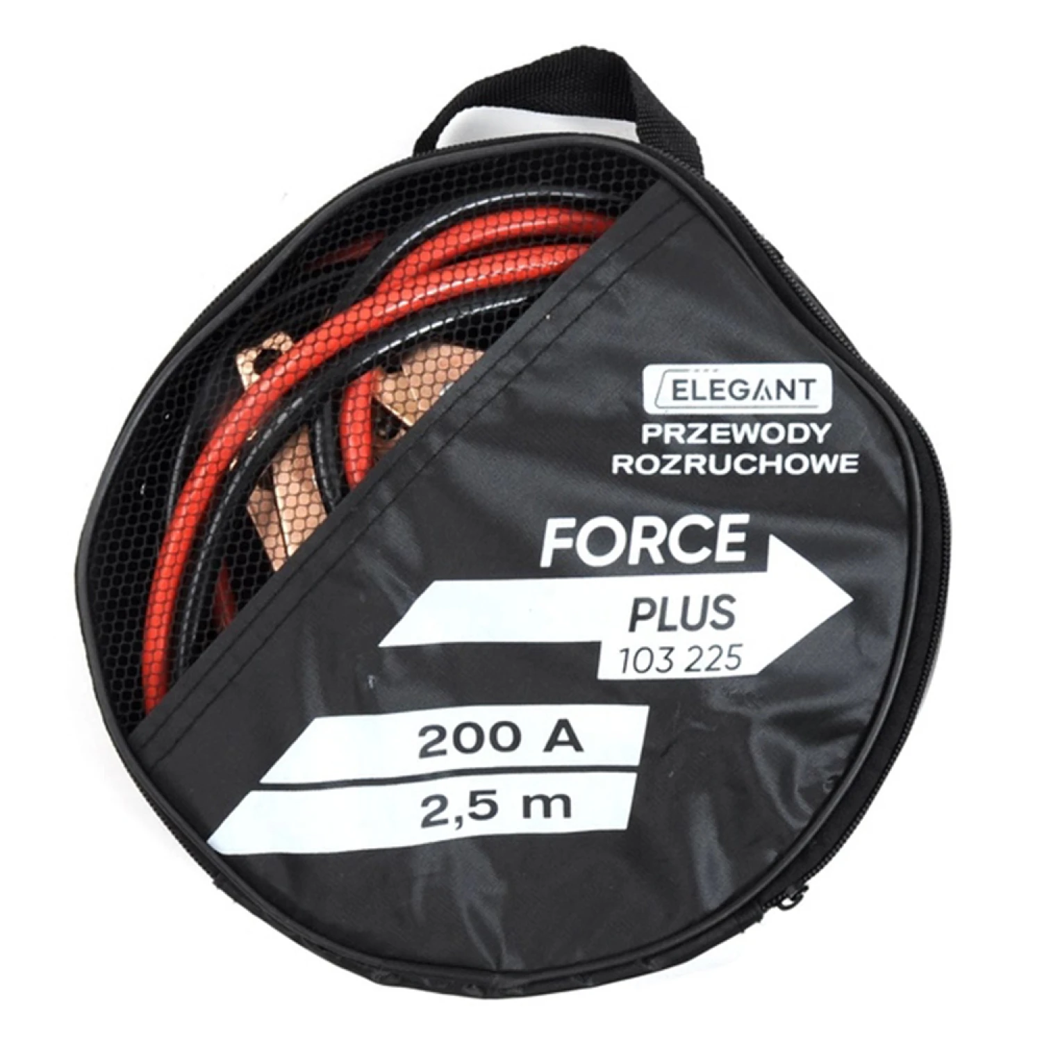 Дроти пускові Elegant Plus 200 А 2,5 м комплект 2 шт (EL 103 225)