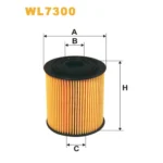 Фільтр оливи WIX FILTERS Chrysler Neon, PT Cruiser, Mini Cooper, Mini One (WL7300)