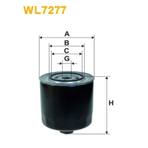 Фільтр оливи WIX FILTERS Audi A6 (4A/C4) (WL7277)