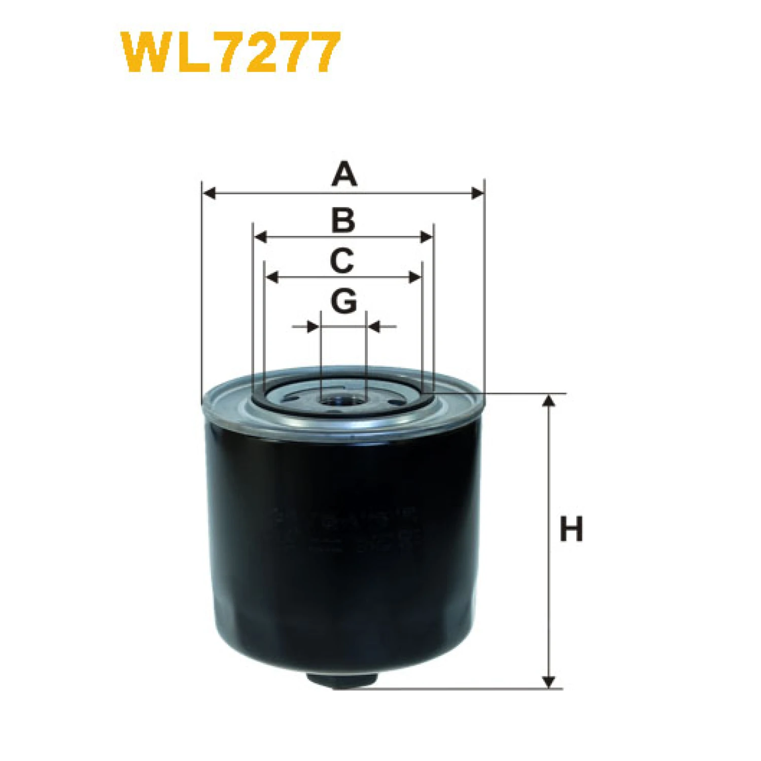 Фільтр оливи WIX FILTERS Audi A6 (4A/C4) (WL7277)