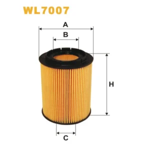Фільтр оливи WIX FILTERS Audi A8, Q7, Ford Galaxy I, Jeep Grand Cherokee II, Mercedes V (638/2), P (WL7007)