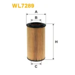 Фільтр оливи WIX FILTERS Mercedes E (W/S210), E (W/S211), S (W220) (WL7289)