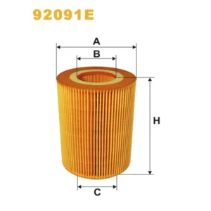 Фільтр оливи WIX FILTERS Daf CF75, CF85, XF95, Ginaf X-Series, Solaris Bus Urbino (92091E)