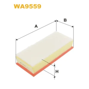 Фільтр повітряний WIX FILTERS Citroen C8, Jumpy II, Fiat Scudo II, Ulysse II, Lancia Phedra, Peugeo (WA9559)