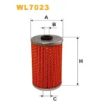 Фільтр оливи WIX FILTERS Evobus (Mercedes Bus/Setra) O 309, Mercedes 2T, 3T, 4T, 5T, 190, 200, 230 (WL7023)