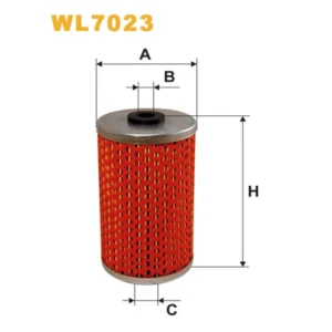 Фільтр оливи WIX FILTERS Evobus (Mercedes Bus/Setra) O 309, Mercedes 2T, 3T, 4T, 5T, 190, 200, 230 (WL7023)
