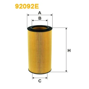 Фільтр оливи WIX FILTERS Daf CF75, CF85, XF95, Ginaf X-Series, Solaris Bus Urbino, Temsa Bus Safar (92092E)