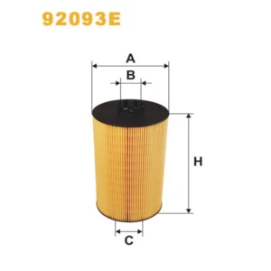 Фільтр оливи WIX FILTERS Erf Ect, M.A.N. TG-A, TGS, TGX, M.A.N. Bus RH/RHC/RHS/RN, Neoplan Citylin (92093E)