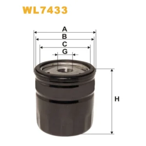 Фільтр оливи WIX FILTERS Ford C-Max, Focus C-Max, Focus II, Galaxy II, Mondeo IV (07-), S-Max (WL7433)