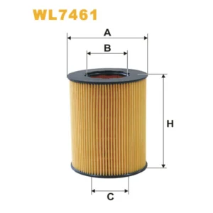 Фільтр оливи WIX FILTERS Landrover Freelander II, Volvo S60 II/V60, S80 II, V70 II, XC60, XC70 II, (WL7461)