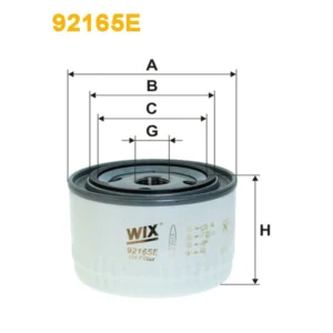 Фільтр оливи WIX FILTERS Renault Trucks (92165E)