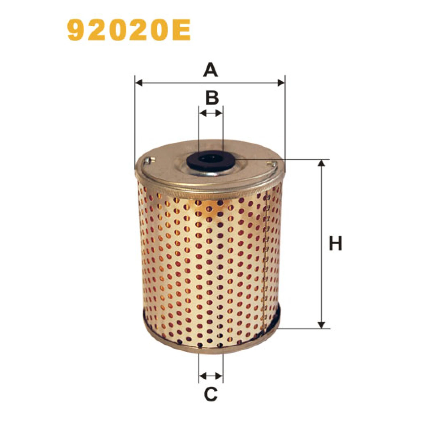 Фільтр оливи WIX FILTERS Auwaerter, Barreiros, Buessing, Daf, Evobus, Hanomag-Henschel, Ikarus, Iv (92020E)