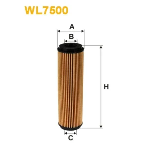 Фільтр оливи WIX FILTERS Mercedes C (W204), E (W212), SLK (R172) (WL7500)