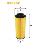 Фільтр оливи WIX FILTERS Scania R, Serie 4 (94-164), T (92096E)
