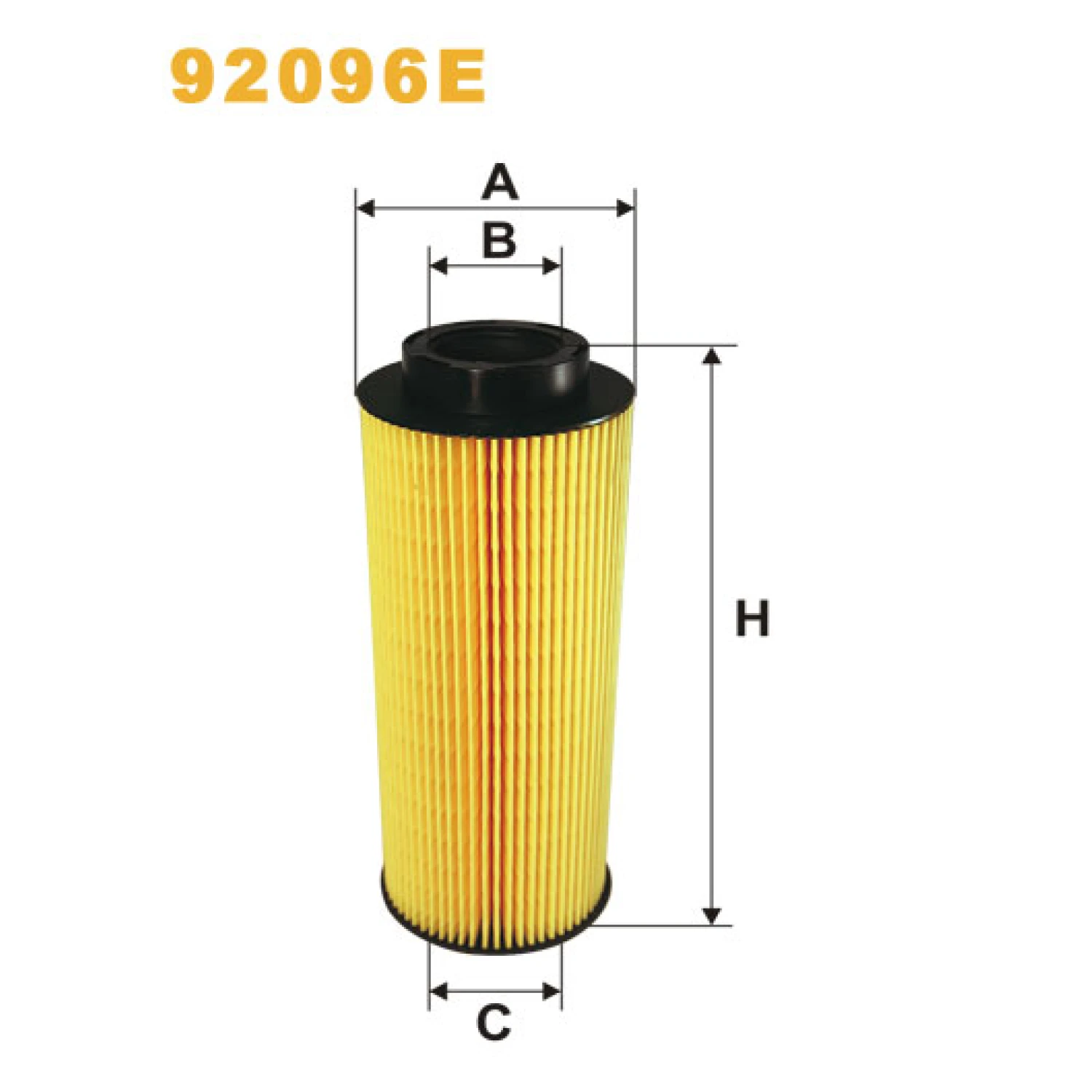 Фільтр оливи WIX FILTERS Scania R, Serie 4 (94-164), T (92096E)