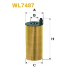 Фільтр оливи WIX FILTERS BMW 1 (F20/F21), 2 (F22), 3 (E90/E91/E92/E93), 3 (F30/31), 3 GT (F34), 4 (WL7487)