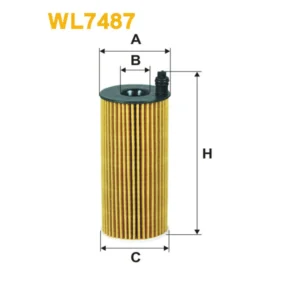 Фільтр оливи WIX FILTERS BMW 1 (F20/F21), 2 (F22), 3 (E90/E91/E92/E93), 3 (F30/31), 3 GT (F34), 4 (WL7487)