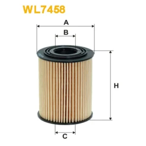 Фільтр оливи WIX FILTERS Chevrolet Europe (GM) Captiva, Cruze, Epica, Lacetti, Daewoo (Chevrolet) (WL7458)