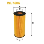 Фільтр оливи WIX FILTERS Audi A4 II,A5,A6 II, A8 II 2.4, 2.8FSI, 3.2FSI (WL7505)