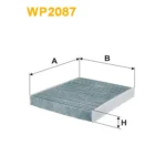 Фільтр салону WIX FILTERS Audi A1, Seat Ibiza V, Toledo IV, Skoda Fabia II, Rapid, Roomster, VW Po (WP2087)