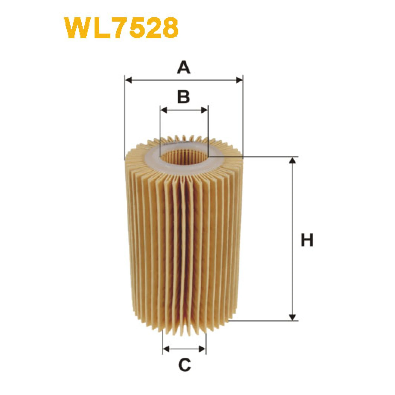 Фільтр оливи WIX FILTERS Lexus LX, Toyota Land Cruiser (WL7528)