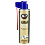 Мастило для болтів K2 Vulkan рідке синтетичне прозоре аерозоль 250мл (W117)
