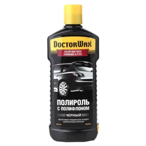 Поліроль кузова з поліфлоном Doctor Wax чорний 300 мл (DW8401)