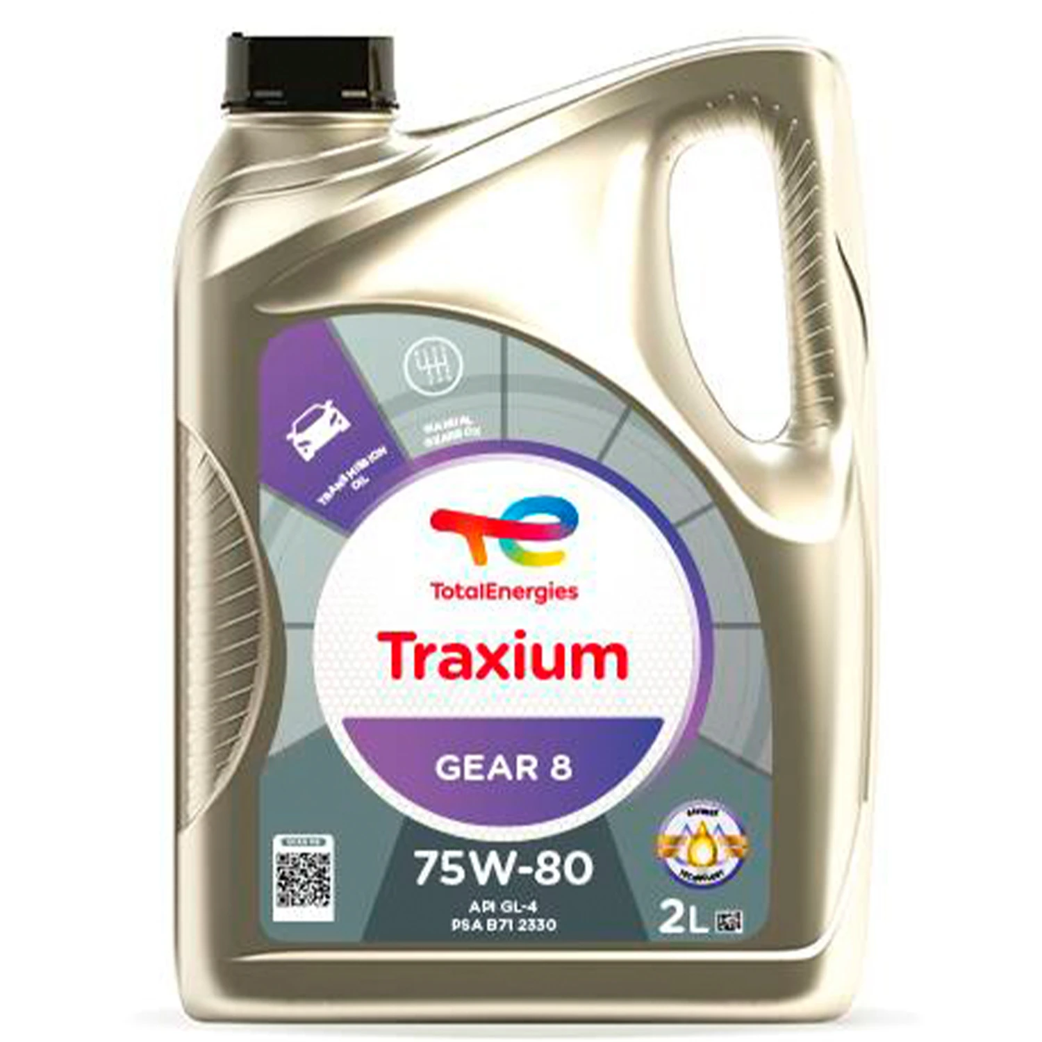 Олива трансмісійна TOTAL Traxium Gear 8 GL-4 75W-80 2 л (204083)