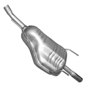 Глушник POLMO Opel Astra 2 1.6i 16V 09/03 - 09/04 алюмінізована сталь (17.28)