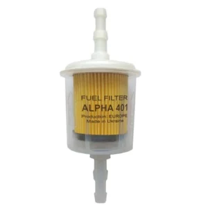 Фільтр паливний ALPHA FILTER ВАЗ 2121, 2108, 2109, АЗЛК 412, 2140, ЗАЗ 1102 прямий (AF 401)