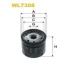 Фільтр оливи WIX FILTERS Alfa Romeo 147, 156, 166, Crosswagon Q4, GT, Fiat Bravo II, Doblo I, Idea (WL7308)