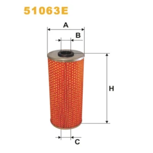 Фільтр оливи WIX FILTERS Autosan, Auwaerter, Commer, Droegmoeller, Evobus, Freightliner, Ikarus, K (51063E)