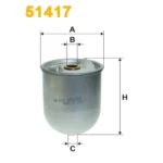 Фільтр оливи WIX FILTERS Renault (RVI) FR, Magnum (AE), Premium (51417)