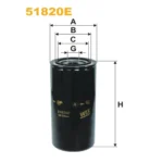 Фільтр оливи WIX FILTERS Autosan, Bova, Daf, Ikarus, Iveco, Jelcz, Kaessbohrer, Neoplan, Star, Ste (51820E)