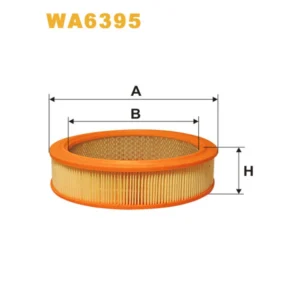 Фільтр повітряний WIX FILTERS Fiat, FSD Nysa, FSO Fiat 125P, Polonez, Lada 2101, 2102, 2103, 2104, (WA6395)