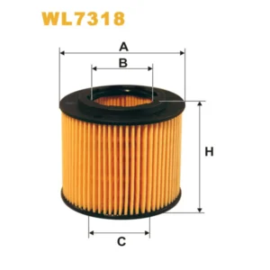 Фільтр оливи WIX FILTERS Seat Cordoba III, Ibiza IV, Ibiza V, Skoda Fabia, Fabia II, Praktik, Room (WL7318)