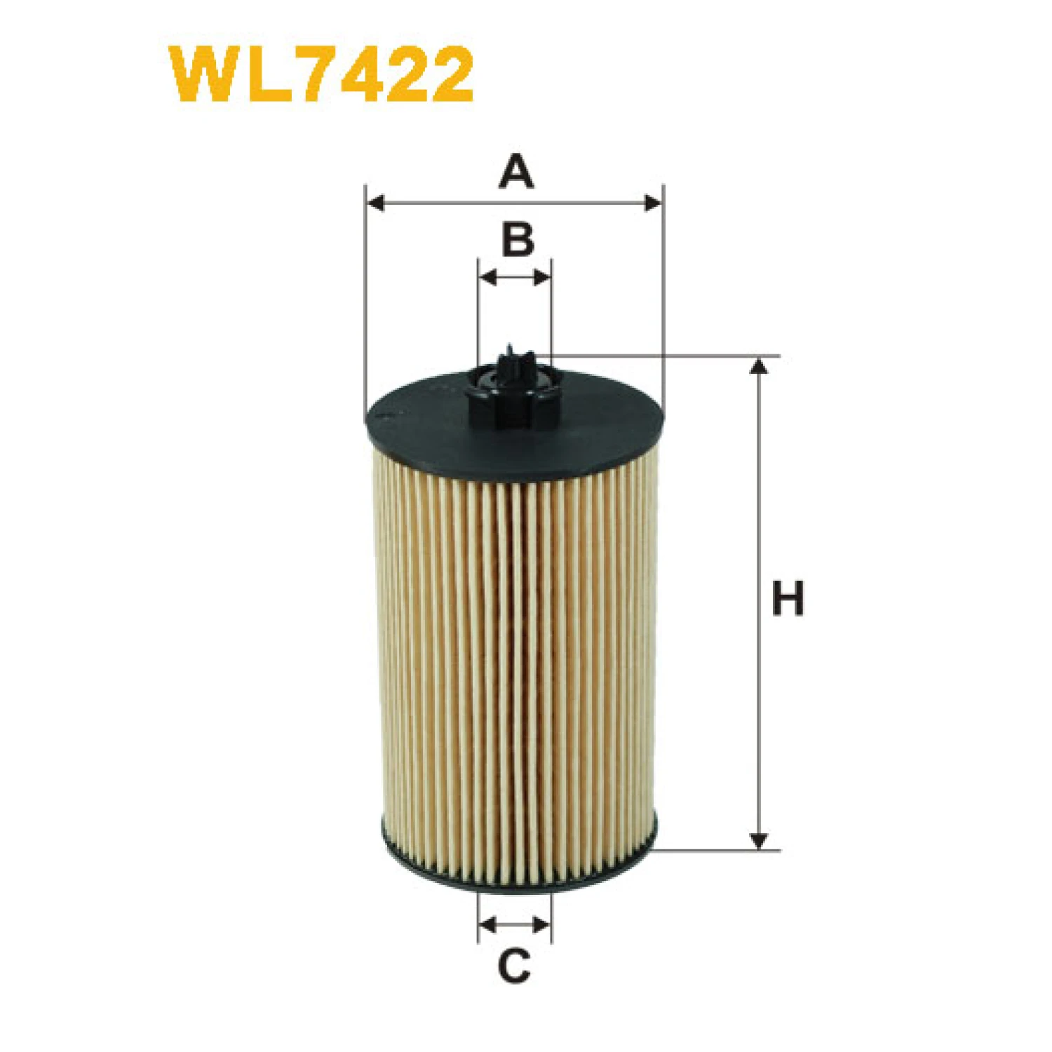Фільтр оливи WIX FILTERS Alfa Romeo, Chevrolet, Fiat, Opel Agila, Astra Classic II, Astra G/H/J, C (WL7422)