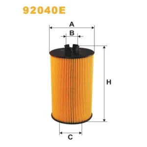 Фільтр оливи WIX FILTERS Evobus Cito, Medio, O 810-815, Mercedes 7/8/9/11/13/15T, Atego I/II, Vari (92040E)