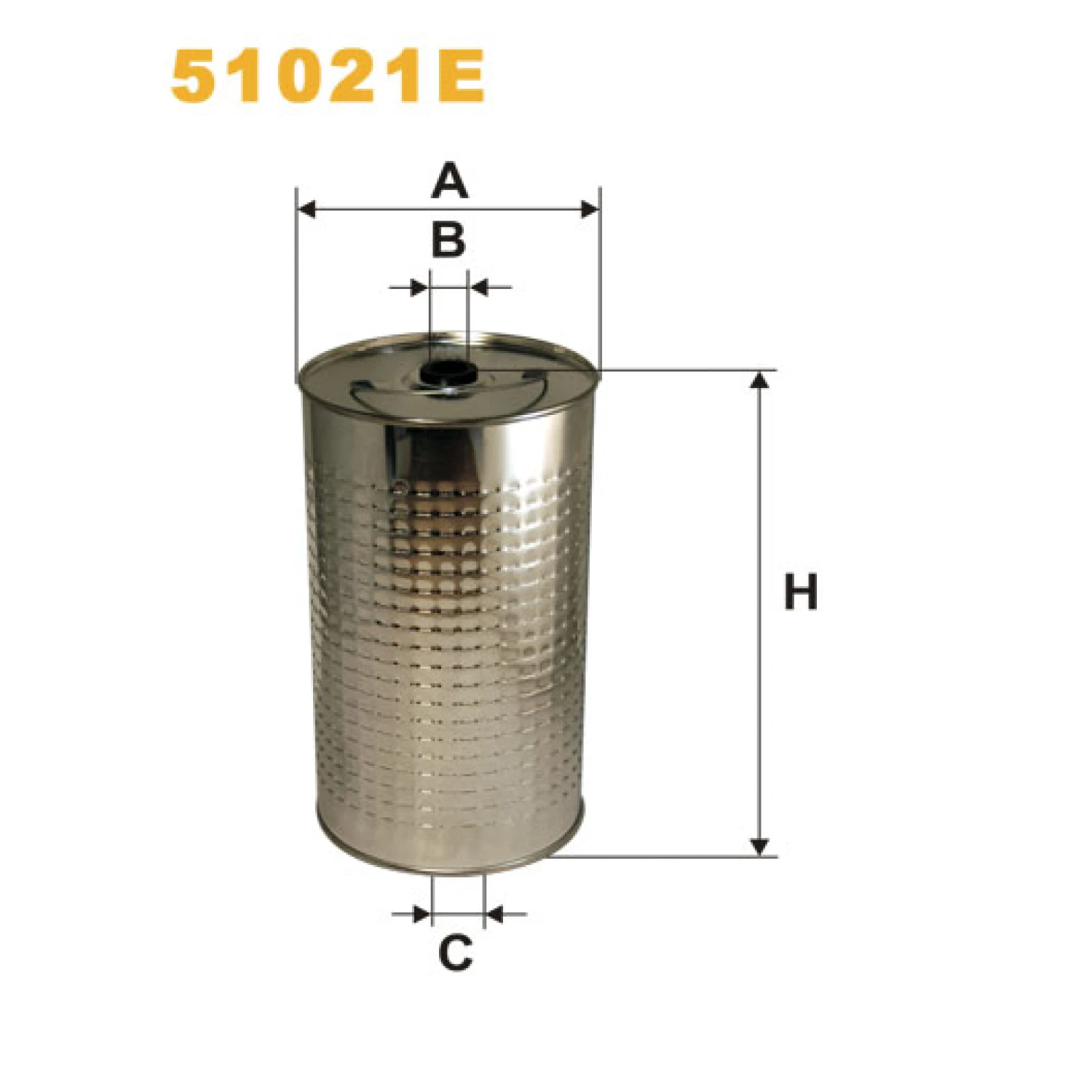 Фільтр оливи WIX FILTERS Auwaerter, Commer, Droegmoeller, Evobus, Faun, Liebherr, Mercedes, Stey (51021E)