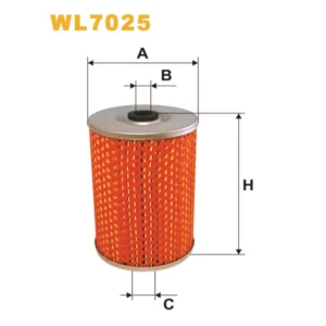Фільтр оливи WIX FILTERS Mercedes 280, 300, 350, 380, 420, 450, 500, 560, G (W461/W463) (WL7025)