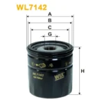 Фільтр оливи WIX FILTERS FSO Polonez, Polonez Atu, Polonez Caro, LDV Limited Sherpa, Rover MG (ZR/ (WL7142)