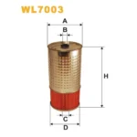 Фільтр оливи WIX FILTERS Mercedes 300, MB (631) (WL7003)