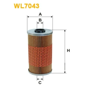 Фільтр оливи WIX FILTERS BMW Serie 3 (E36), Serie 5 (E34), Landrover Range Rover II, Opel Omega B, (WL7043)