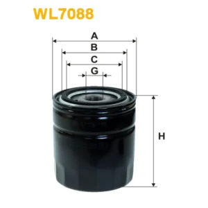 Фільтр оливи WIX FILTERS Avia A, Ford Granada, New Granada, P100 Pick-Up, Scorpio, Sierra (WL7088)