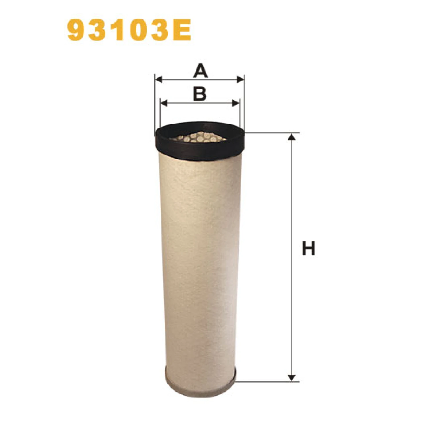 Фільтр оливи WIX FILTERS Avia AD, Evobus Cito, Grove G, Liebherr A/R300-Serie, ABG Titan, Atlas AB (93103E)