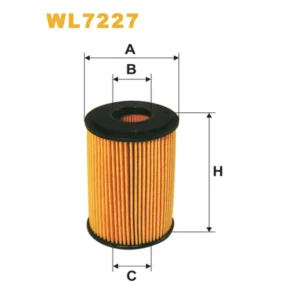 Фільтр оливи WIX FILTERS Mercedes A (W168), Vaneo (W414) (WL7227)