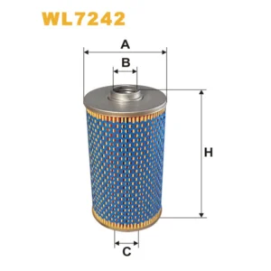 Фільтр оливи WIX FILTERS BMW Serie 5 (E34), Serie 7 (E32), Serie 7 (E38), Serie 8 (E31) (WL7242)