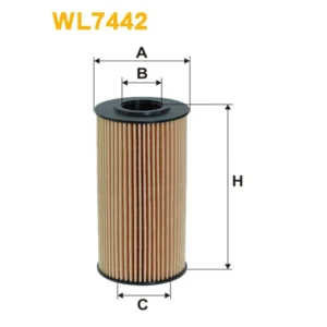 Фільтр оливи WIX FILTERS Hyundai Accent III, Elantra, Getz, i10, i30, Matrix, Kia Ceed, Cerato, Pi (WL7442)